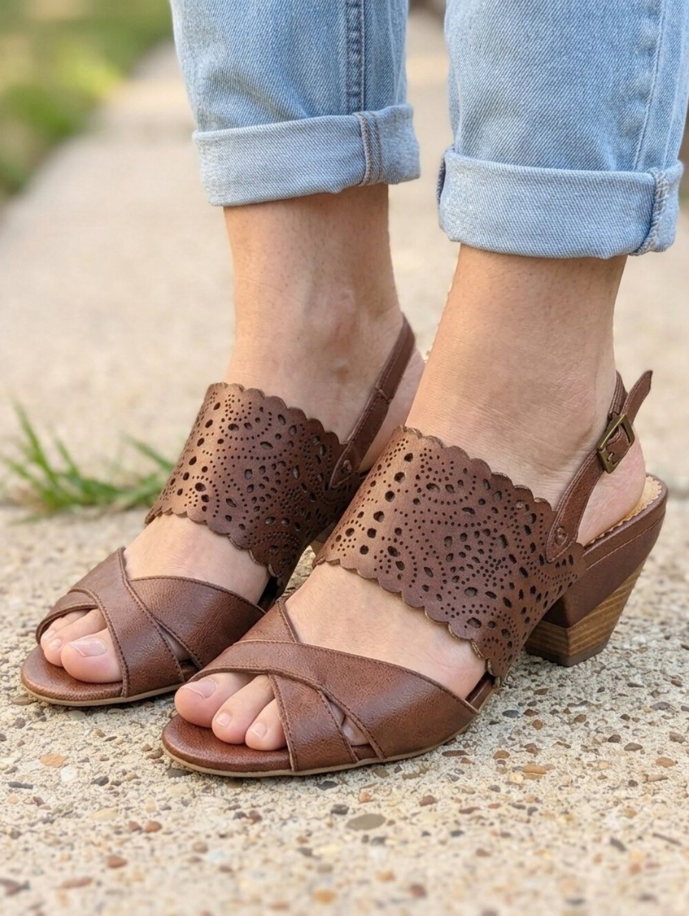 Everybody by B.Z. Moda "Gabarra" Slingback Sandal | Size 39 (US 8.5)